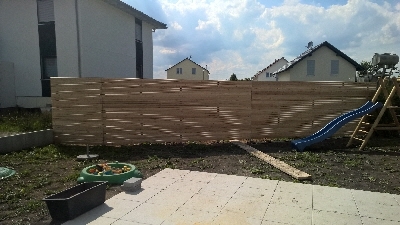 Holzbau Glöggler Ulm Zaunanlage und Carport (1)